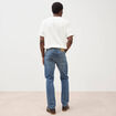 Jeans straight ultra stretch denim stone homme