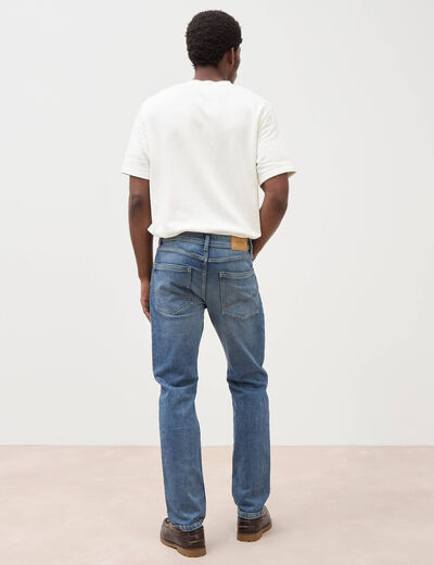 Jeans straight ultra stretch denim stone homme