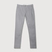 Pantalon chino longueur 32 gris homme