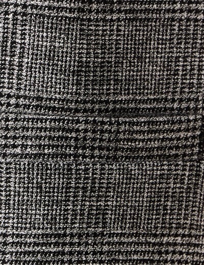 Gilet ajust&eacute; sans manches doubl&eacute; noir femme