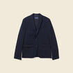 Veste esprit blazer droite bleu marine homme