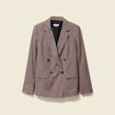 Veste esprit blazer noir femme