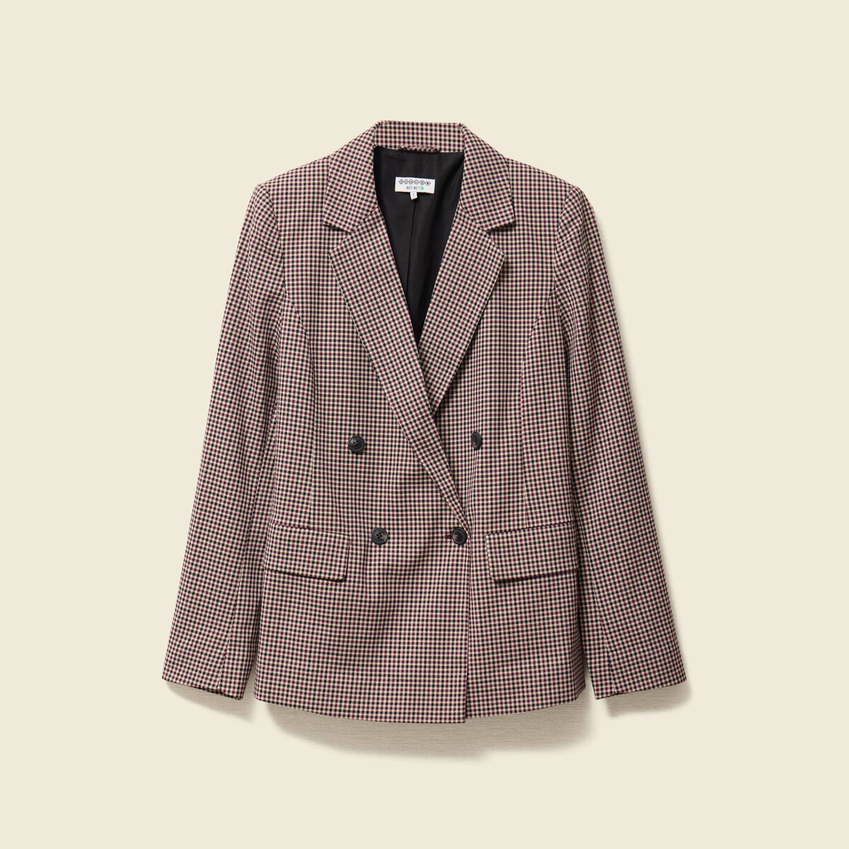 Veste esprit blazer noir femme