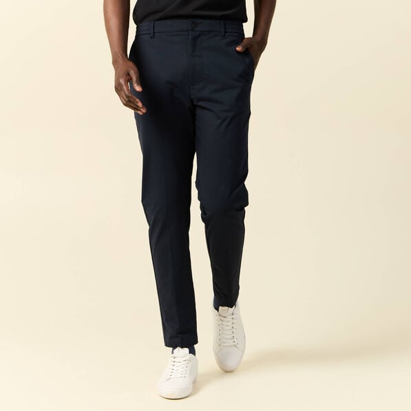 pantalon chino stretch bleu marine homme Pantalon chino stretch bleu marine homme