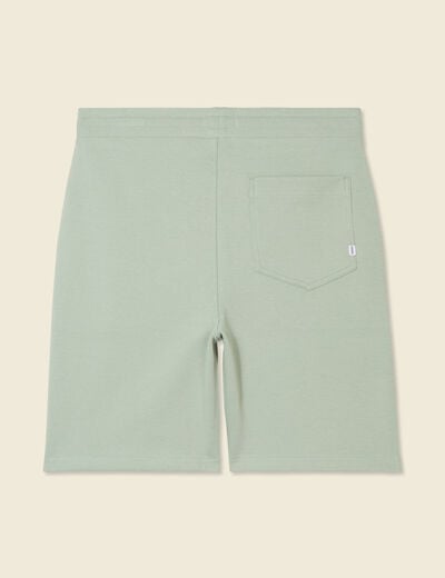 Bermuda vert olive homme