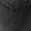 Jeans large 5 poches longueur 32 denim snow noir homme