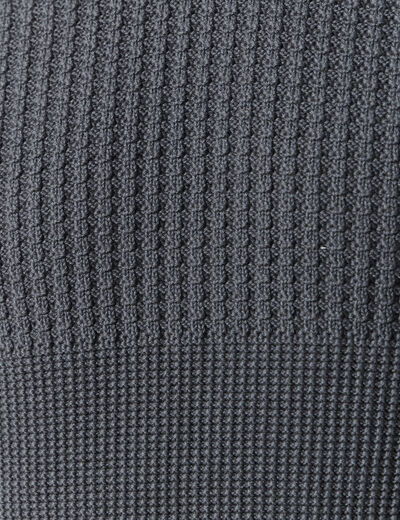 Pull manches longues fabriqué en France vert foncé homme