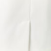 Veste esprit blazer droite ecru femme
