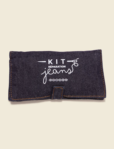 Kit de réparation jeans denim brut femme