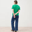 T-shirt manches courtes vert femme