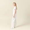 T-shirt manches courtes ecru femme