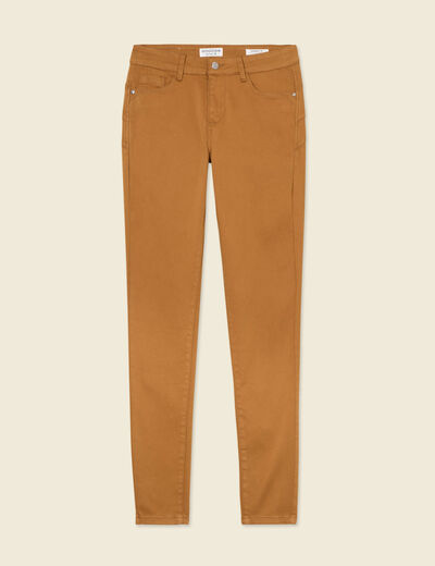 Pantalon Audrey - skinny push up marron femme