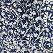 Robe longue trapèze bleu femme