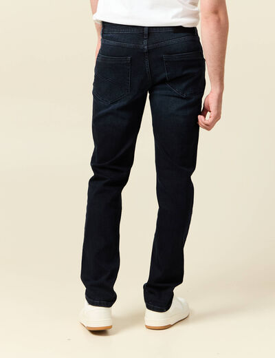 Jeans slim 5 poches longueur 32 denim blue black homme