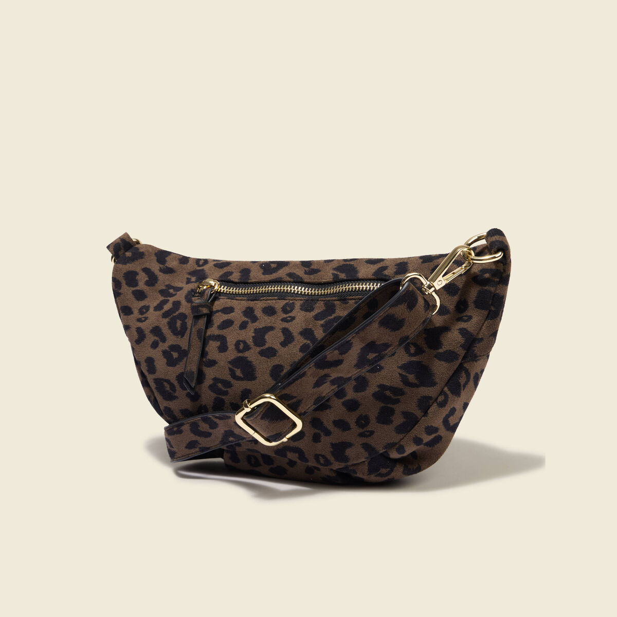 Sac banane vert kaki femme