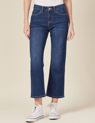 Jeans éco-responsable denim stone femme