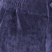 Tregging velours 7/8ème bleu marine femme