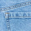 Jeans large taille haute denim stone femme
