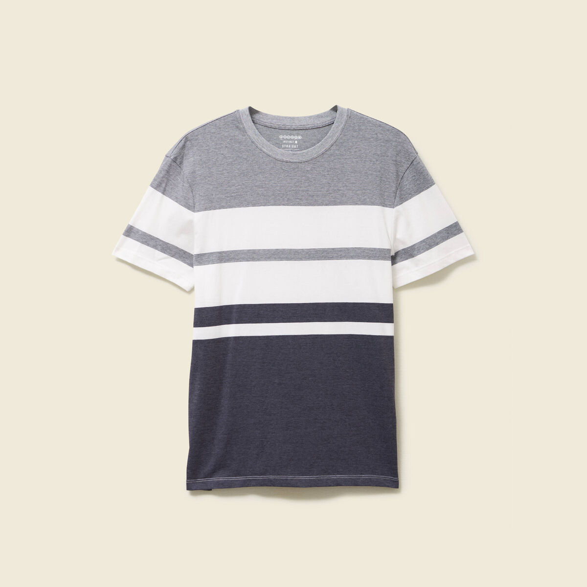 T-shirt manches courtes bleu marine homme
