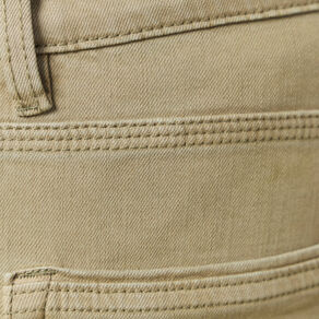 Jeans éco-responsable straight vert kaki homme