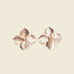 Boucles d'oreilles clous couleur or femme