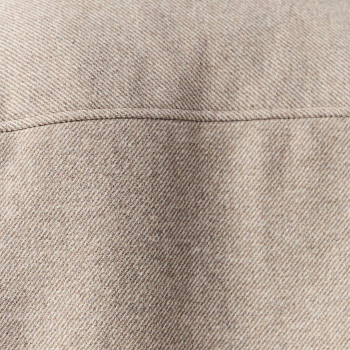 Surchemise boutonnée beige homme