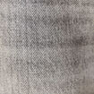 Jeans straight taille haute denim gris clair femme