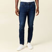 Jeans skinny tapered denim brut homme