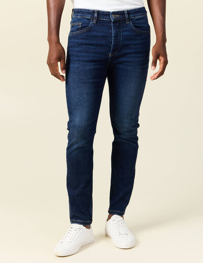 Jeans skinny tapered denim brut homme