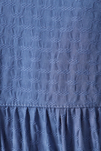 Blouse manches longues bleu ciel femme