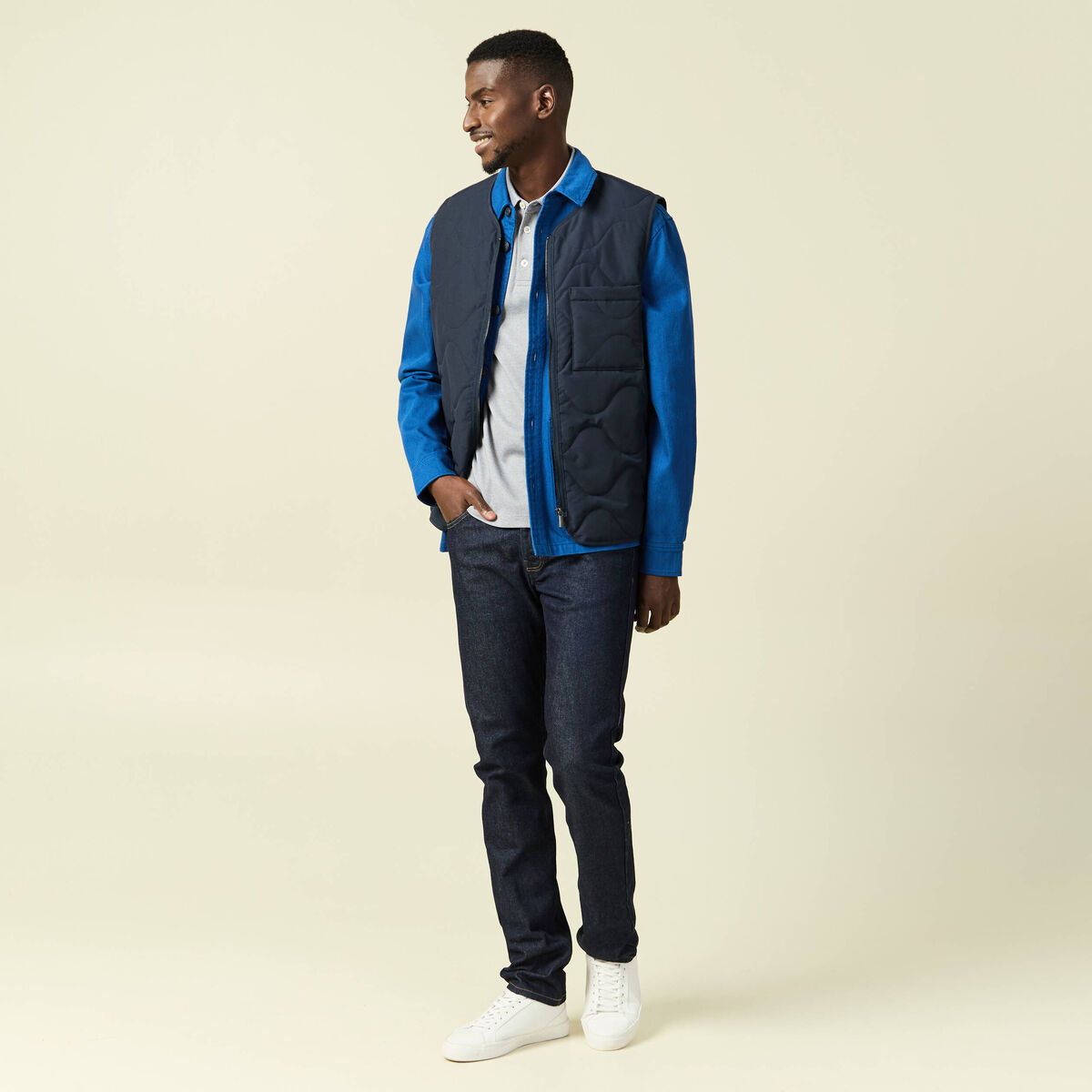 Polo manches courtes gris fonc&eacute; homme
