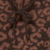 Cagoule marron clair femme