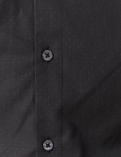Chemise manches longues gris foncé homme