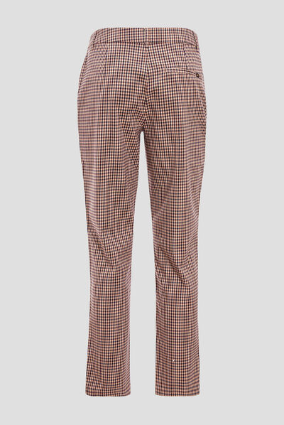 Pantalon chino bleu marine femme