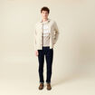 T-shirt manches courtes beige homme