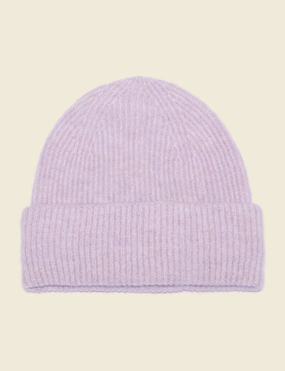 Bonnet mauve femme