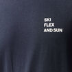 T-shirt manches courtes bleu marine homme