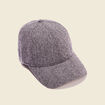 Casquette gris foncé homme