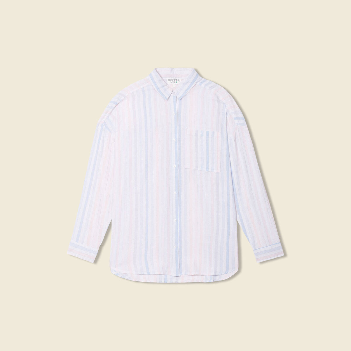 Chemise éco-responsable blanc femme