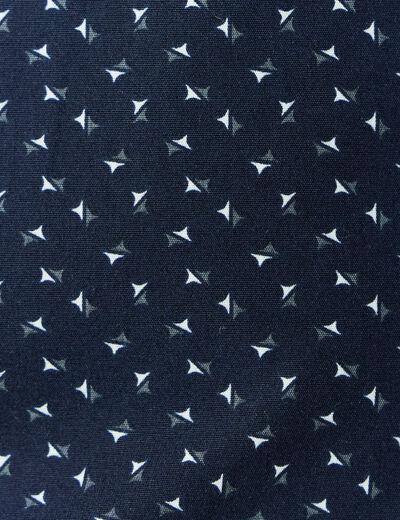 Chemise manches courtes bleu marine homme
