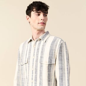 surchemise manches longues ecru homme Surchemise manches longues ecru homme