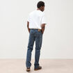 Jeans regular longueur 34 denim stone homme
