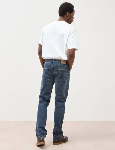 Jeans regular longueur 34 denim stone homme