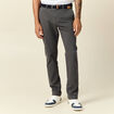 Pantalon chino straight gris foncé homme