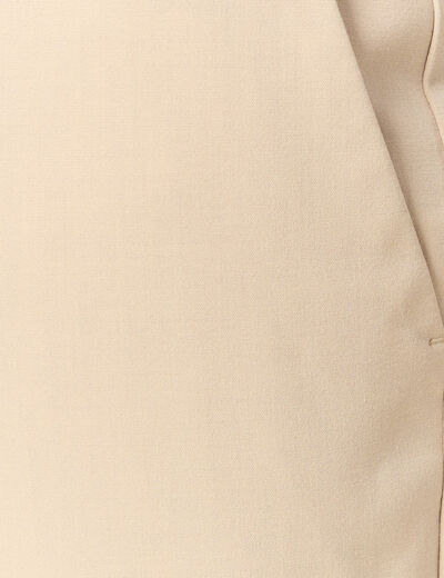 Pantalon jogger beige homme