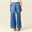 Jeans jogging élastiqué denim used femme