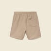 Short droit avec cordon beige homme