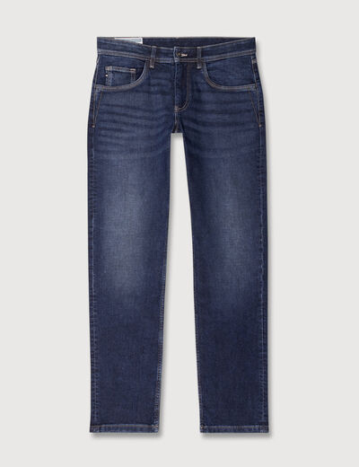 Jeans straight ultra stretch denim brut homme