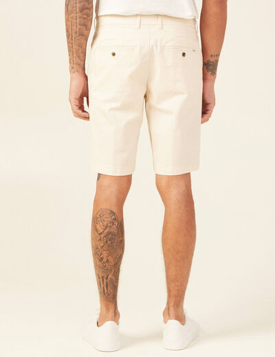 Short ecru homme