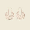 Boucles d'oreilles créoles couleur or femme